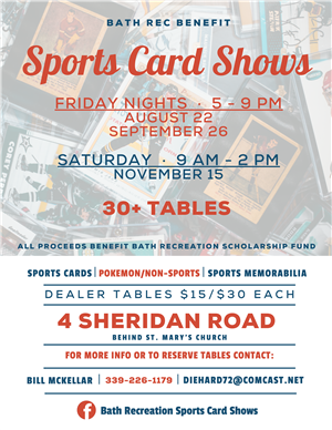 Card Show Flyer 2025